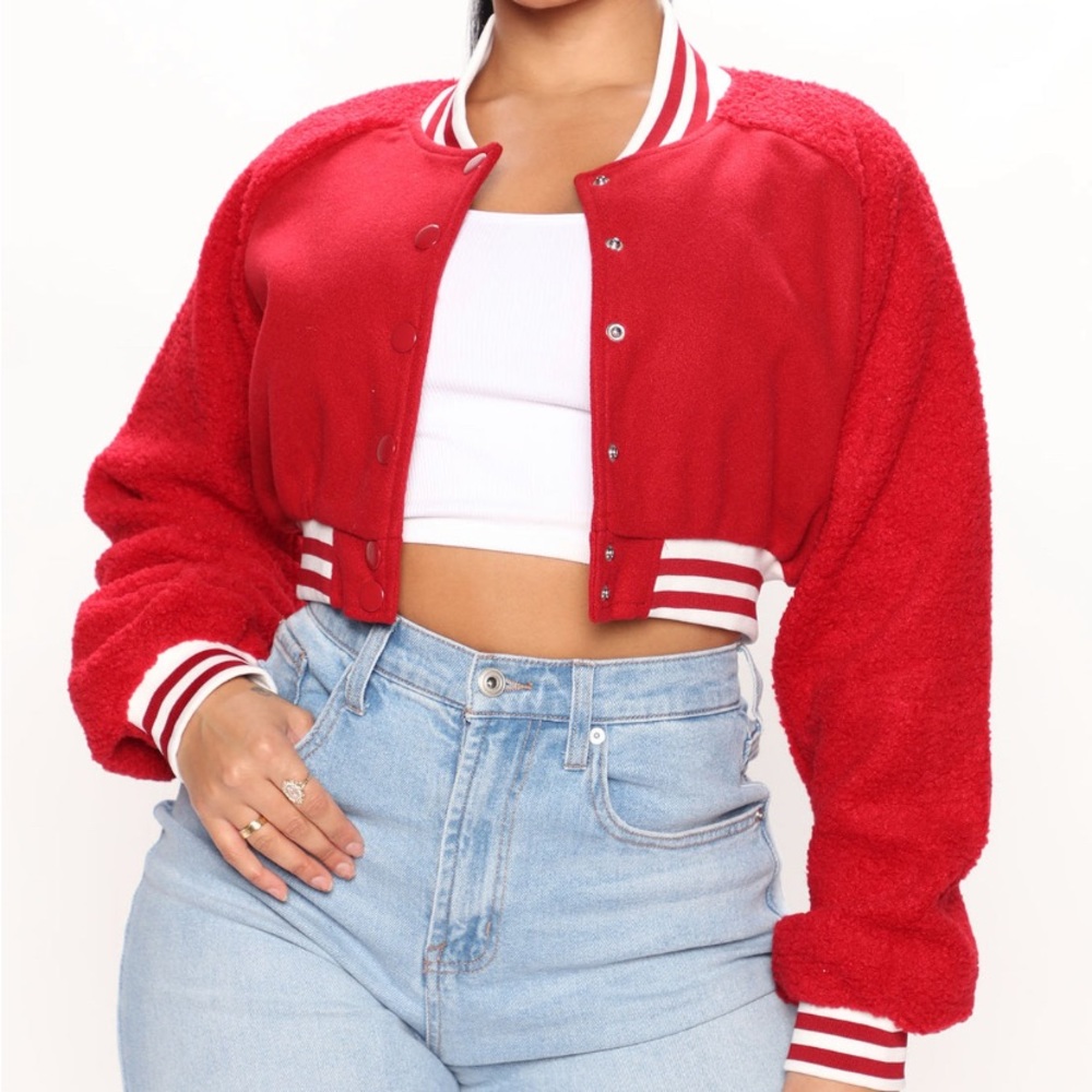 NWT FashionNova bomber jacket